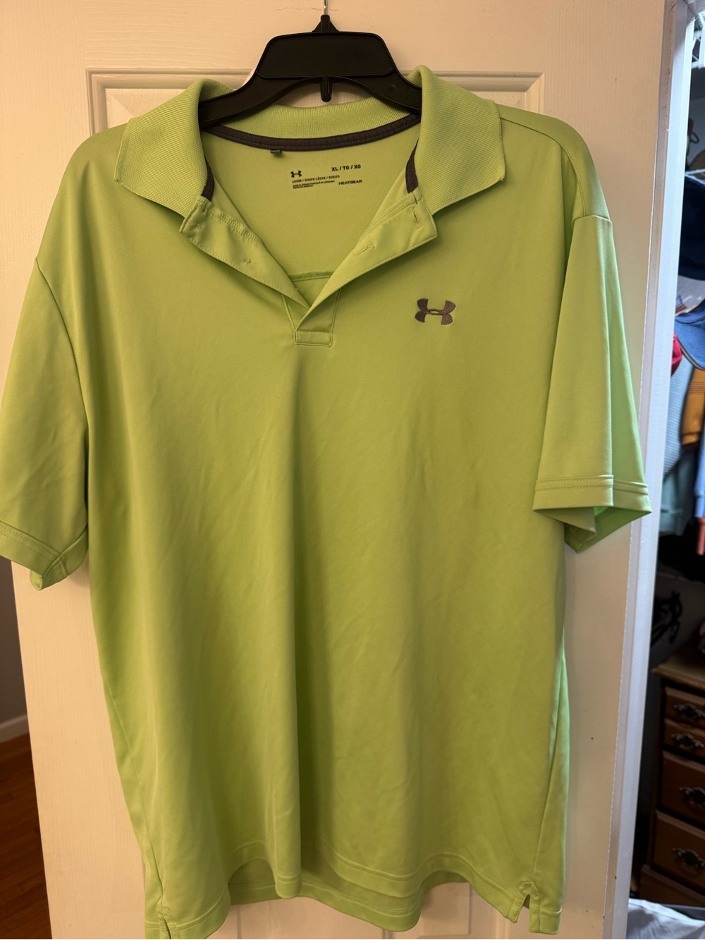 Under Armour Men's Bright Lime Performance Polo